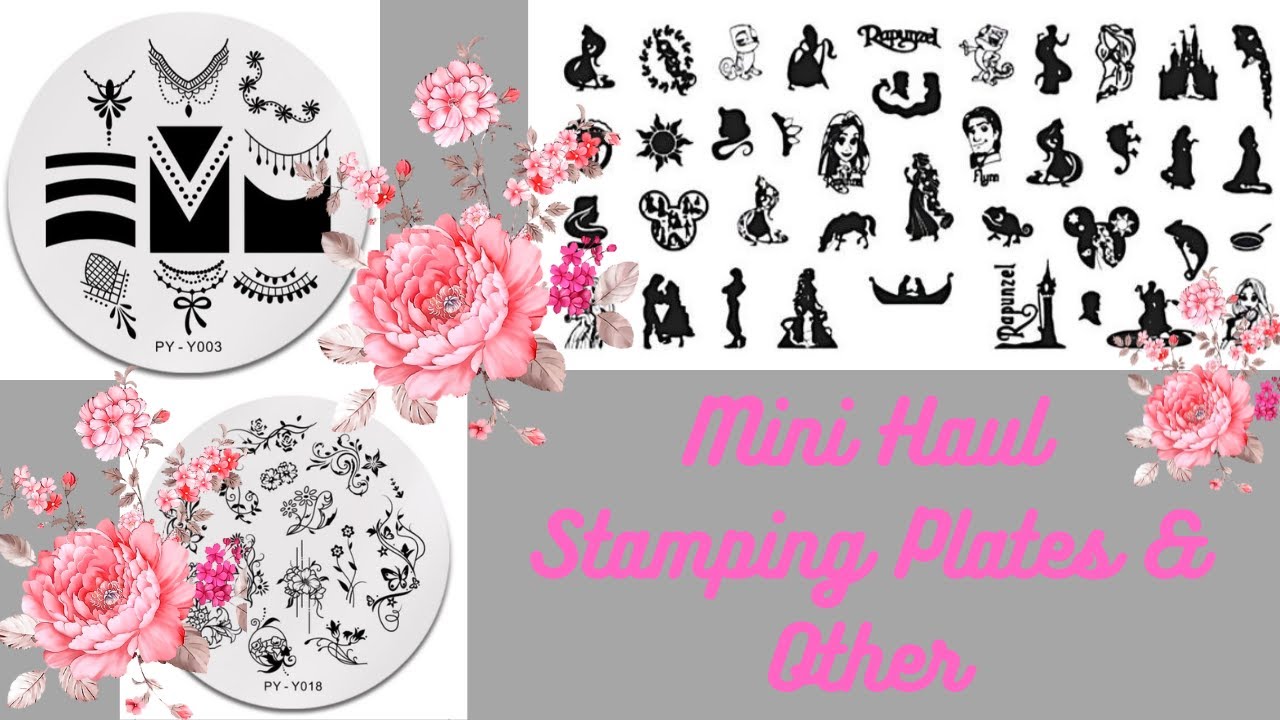 Mini Nail Haul - Stamping Plates & Other