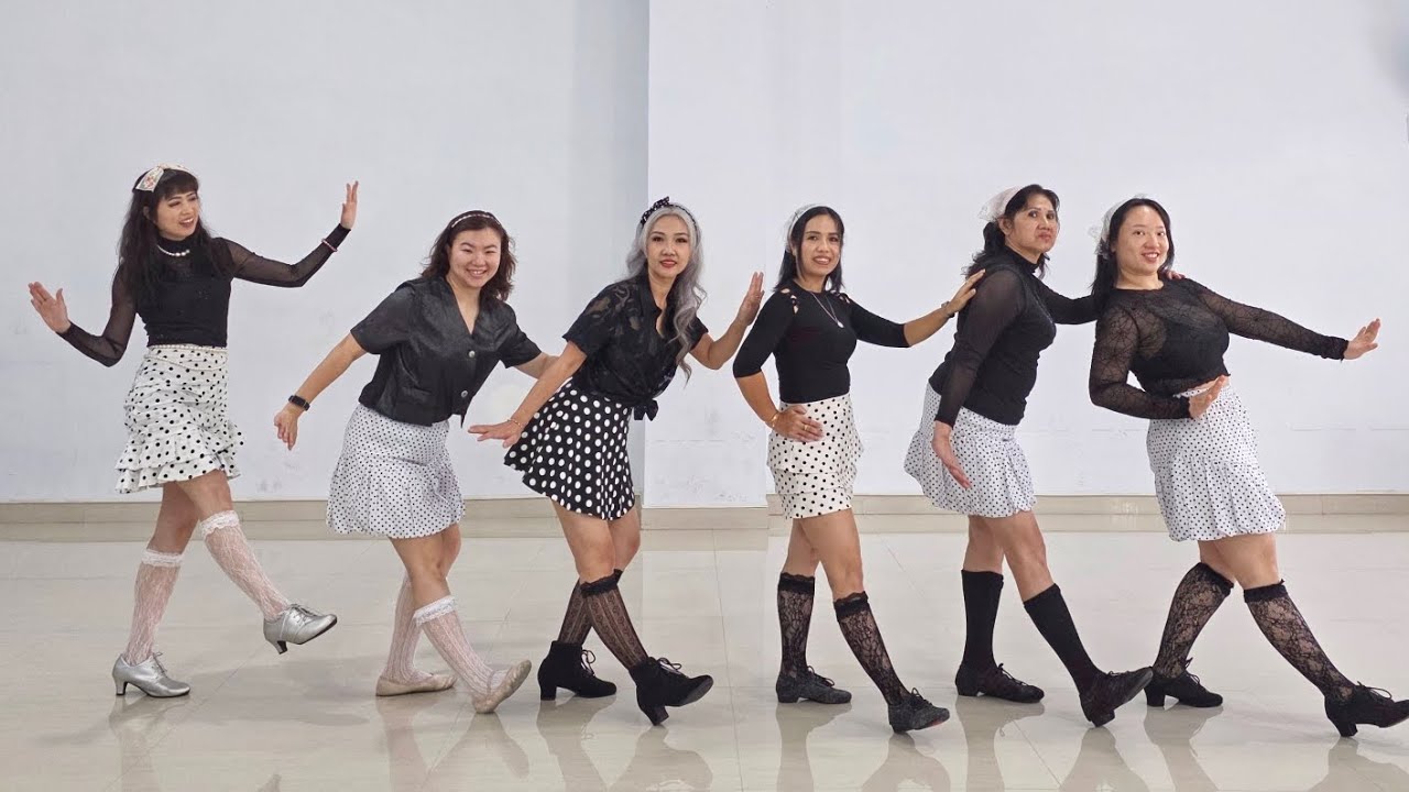 Laugh Til I Cry Linedance | Demo : Dee Venus | Coach : Adeline