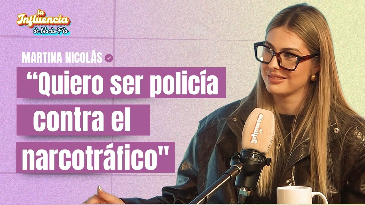 Martina Nicol&aacute;s: Vivir en una nave sola a los 18 a&ntilde;os; Su futuro como polic&iacute;a; Voluntariado