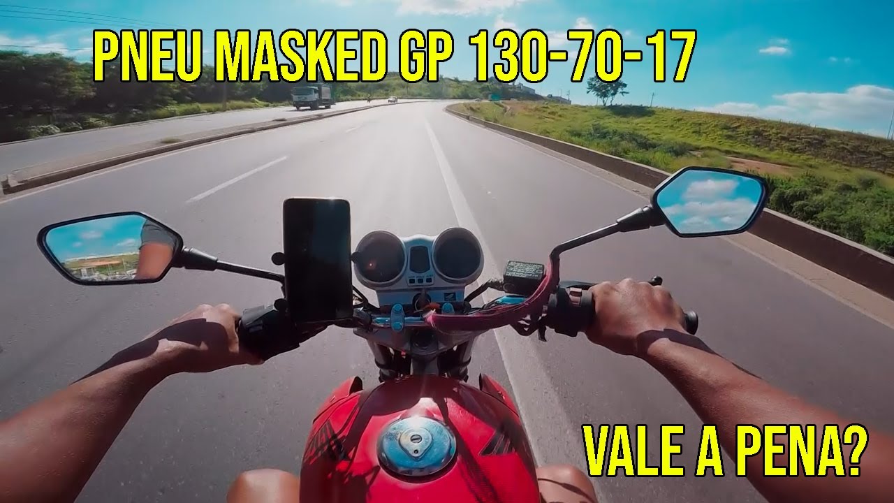 PNEU MASKED GP 130/ 70/ 17 VALE A PENA COMPRAR?