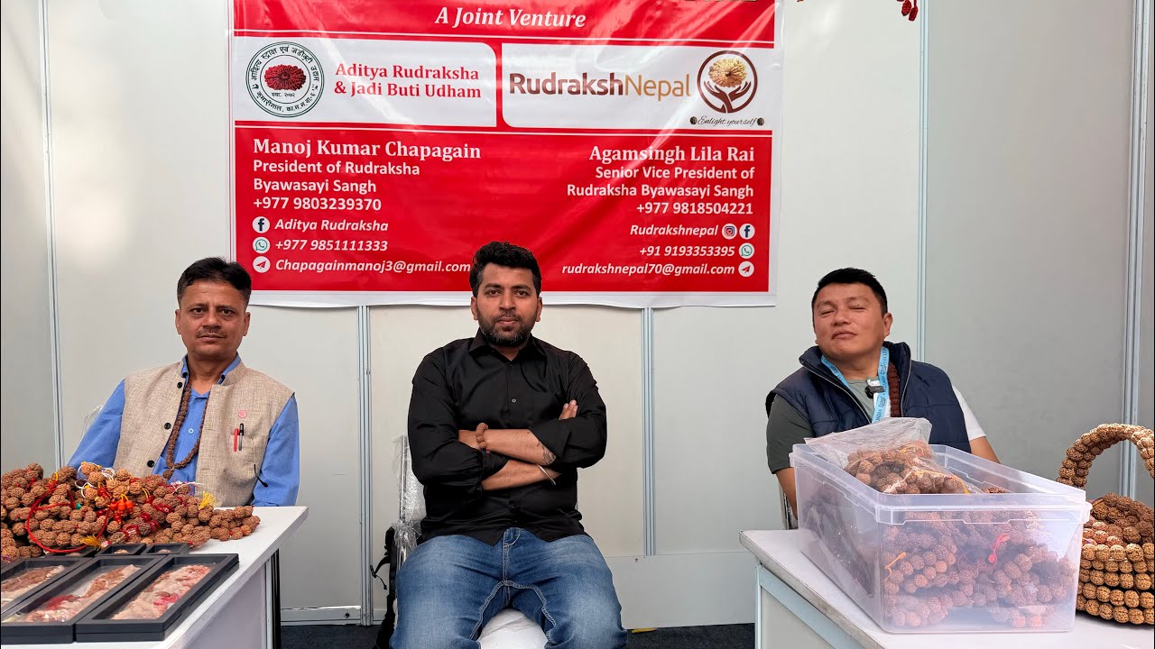 Indo Nepal Rudraksha TradeFair Delhi | सबसे सस्ते रुद्राक्ष और मलाए | Nepali Rudraksha #rudraksha