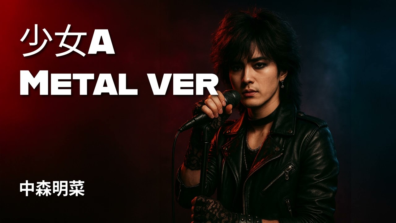 もしも、少女A がメタルだったら / 中森明菜 (JPOP to Metal Remix)