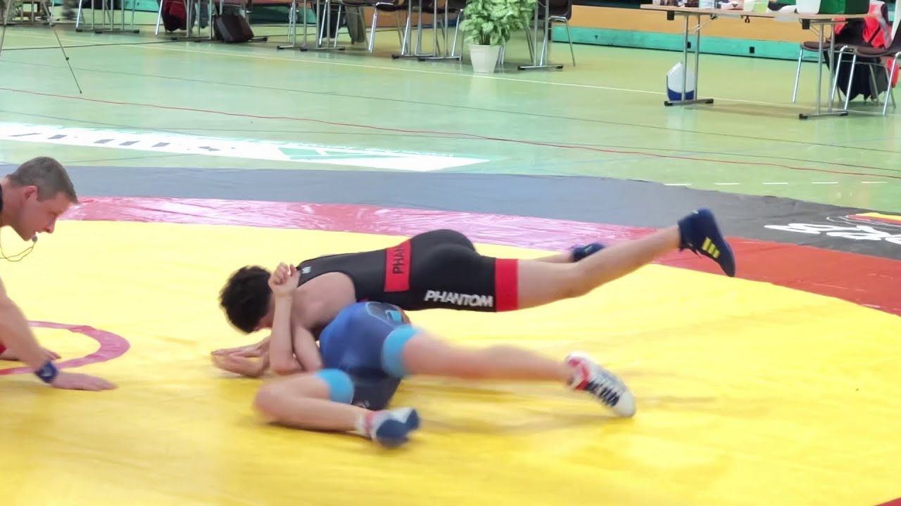 Wrestling / Ringen 11. Talente-Cup RSV Frankfurt/O. 2024, Jugend B, 48 kg, Greco, Khasan - Giedke