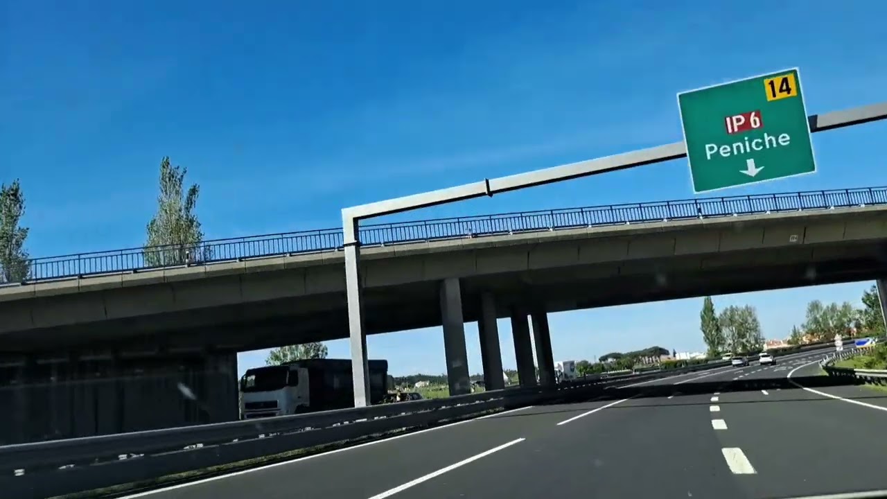 Trajeto: Bombarral - Caldas da Rainha 🇵🇹 (autoestrada Portugal)