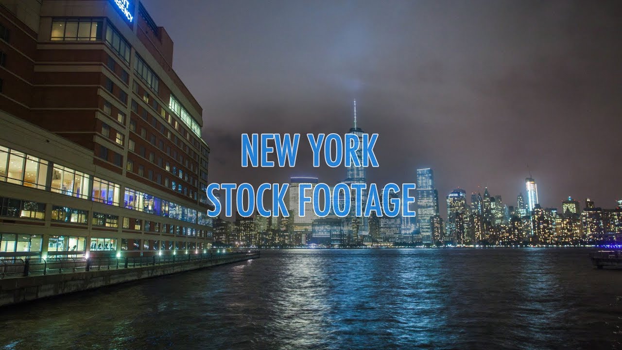 New York Hyperlapse Stock Footage