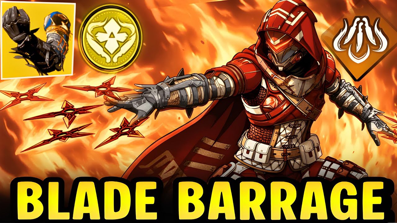 Solo Ultimate With Blade Barrage Solar Hunter Build Destiny 2.