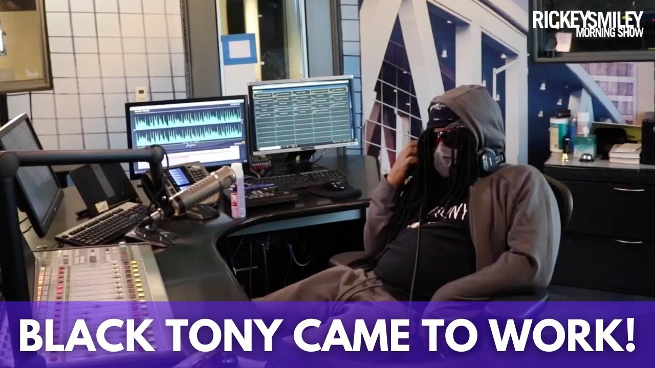 BLACK TONY TAKE OVER! Black Tony Finally Shows Up To Work! [WATCH]