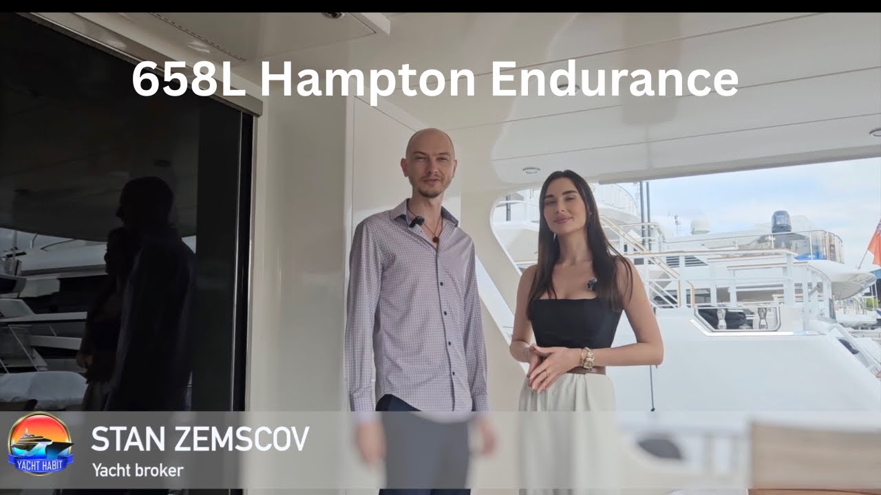 Stunning Yacht Walk Through 658L Hampton Endurance