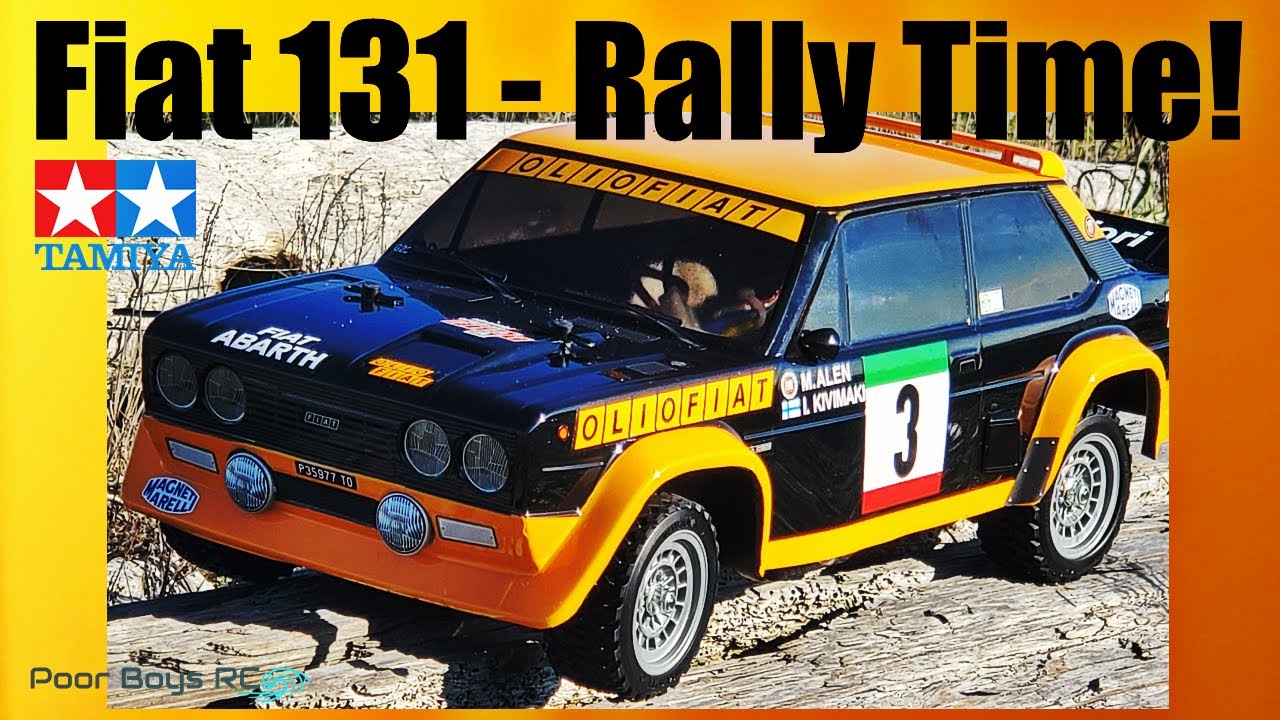 Tamiya Fiat 131 Abarth Rally -- It's Rally Time!