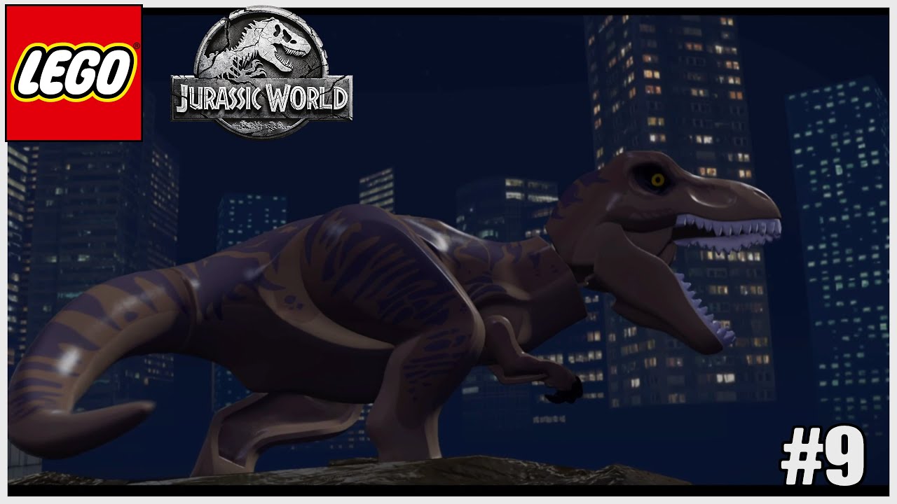 THIS T-REX WOULD MAKE GODZILLA PROUD I Lego Jurassic World gameplay walkthrough part 9