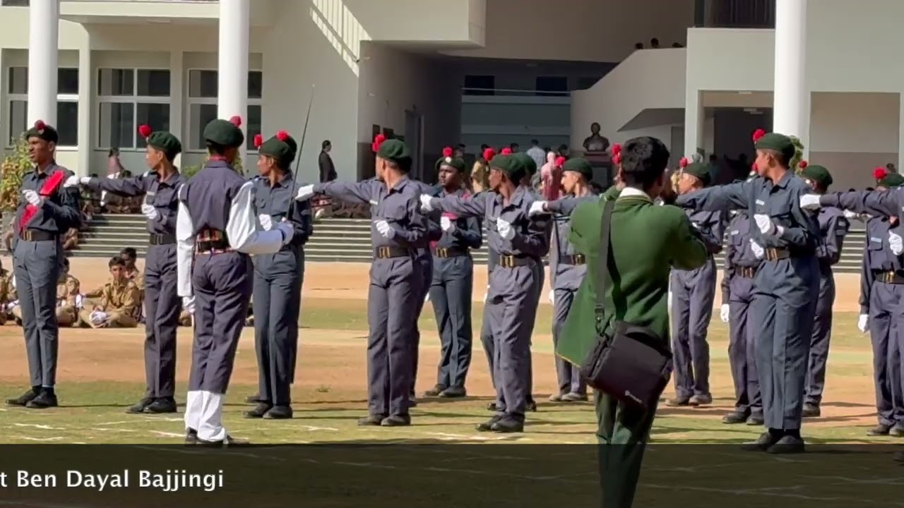 NCC Air-Wing Commander Sergeant Ben Dayal Bajjingi | BCBS | Jan2026