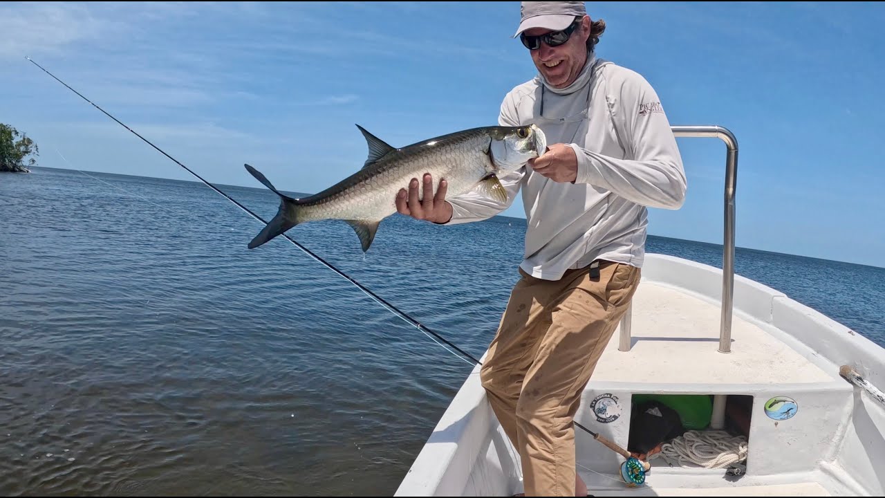 Fly Fishing Campeche Mexico - A Baby Tarpon Primer - Part 1