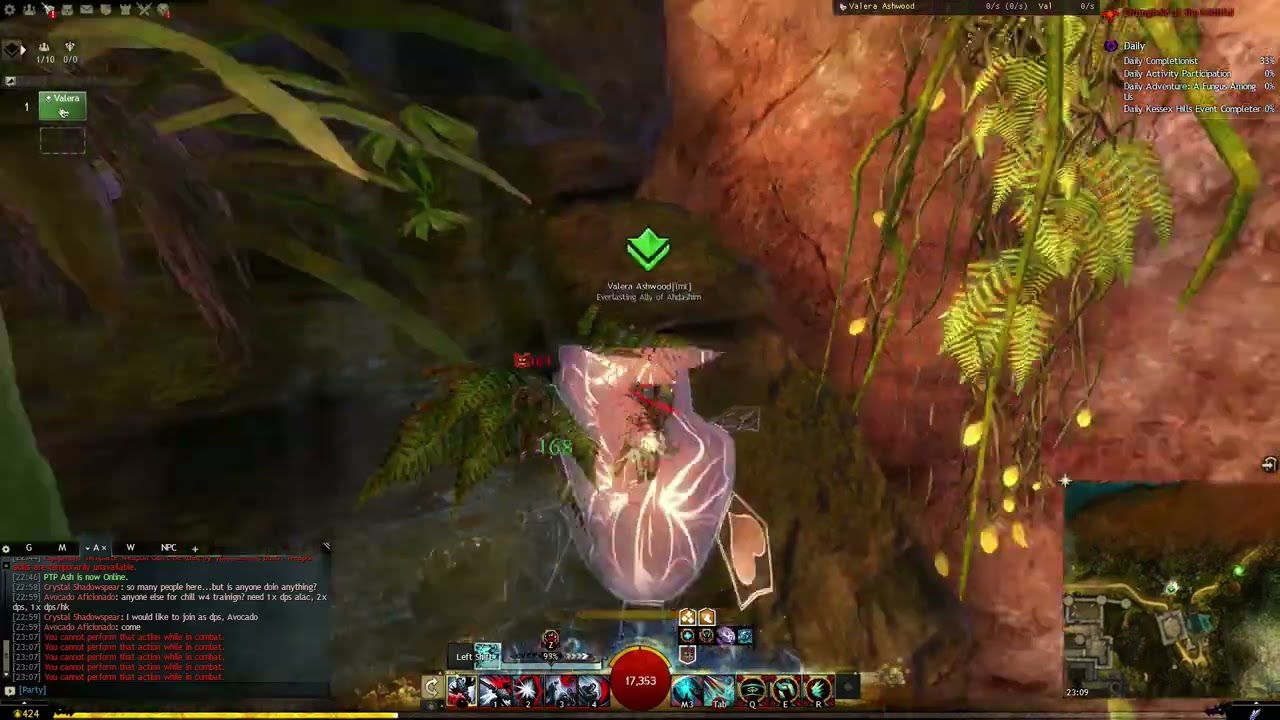 GW2 W3 Escort cave skip variations.