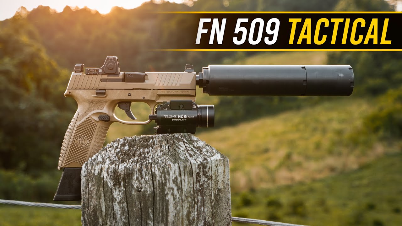 Обзор FN 509 Tactical: лучший полноразмерный тактический пистолет?