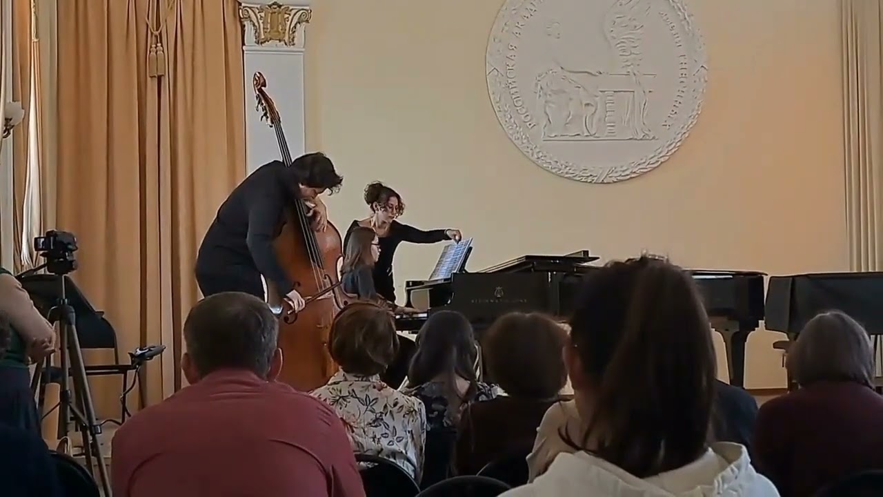 М. Маре – Сюита для контрабаса и фортепиано ре минор Прелюдия, Фантазия, Сарабанда, Менуэт, Рондо