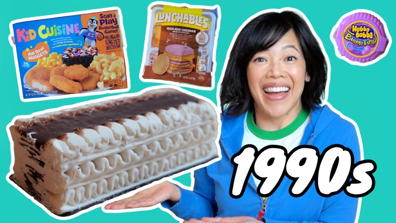 Do You Remember Viennetta? | 1990s Food - Kid Cuisine, Lunchables & Bubble Tape