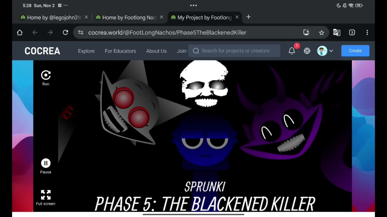 OREN AND PINKI COMES BACK INFECTED!!!! (Sprunki phase 5-6)