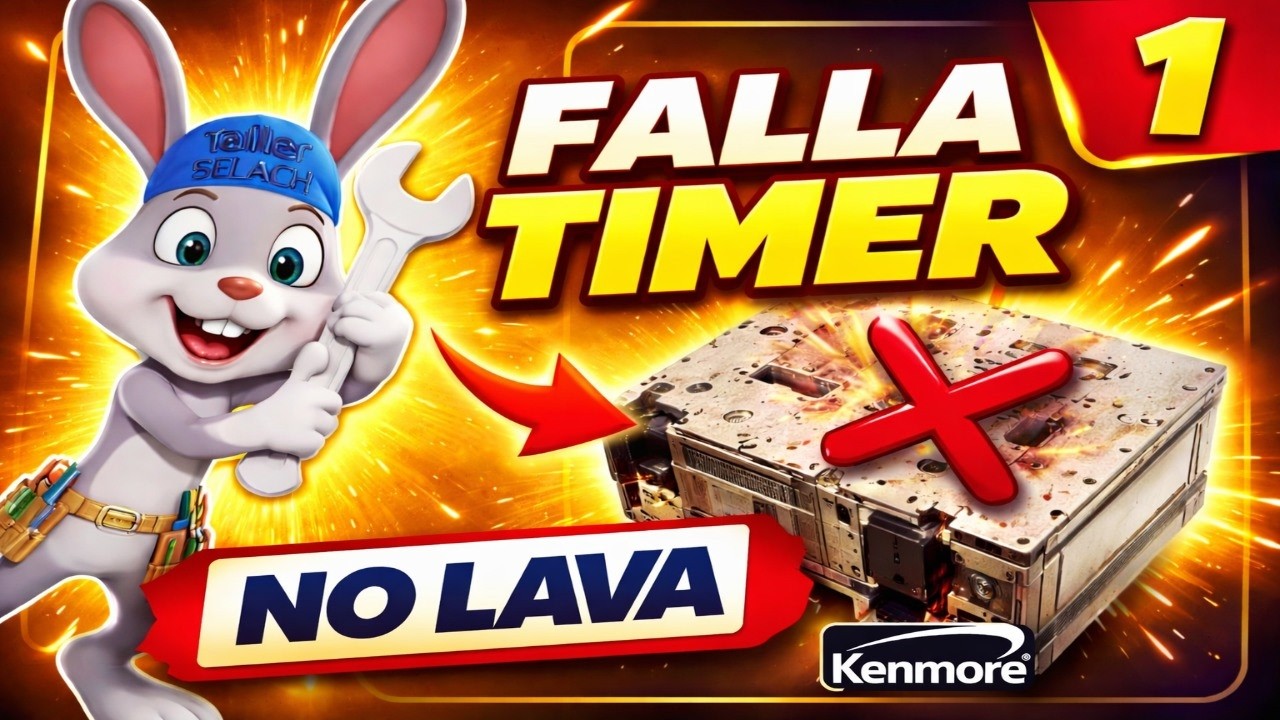 Reparaciónj timer-reloj  lavadora Kenmore Parte 1