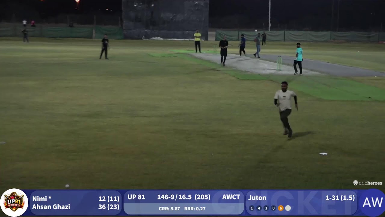 up-81 vs al wafi cricket team