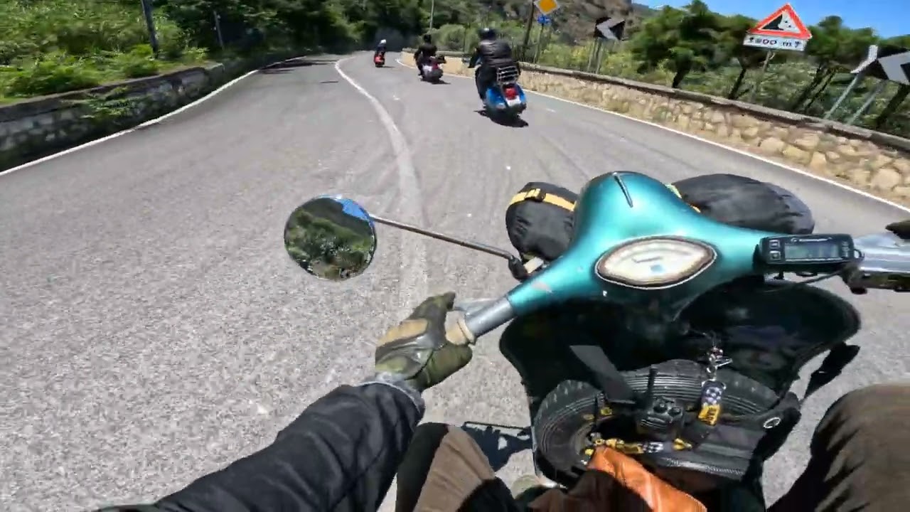 Giro vespa Sicilia 04-06-25 dal vulcano al Mare