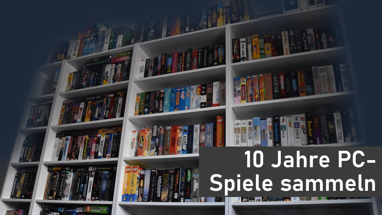 10 Jahre PC-Spielesammlung