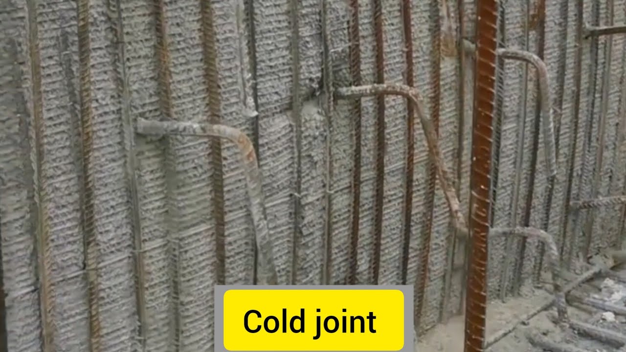 Concrete COLD JOINT (Foundation) how to solve it #concrete #foundation #steel #rebar #construction