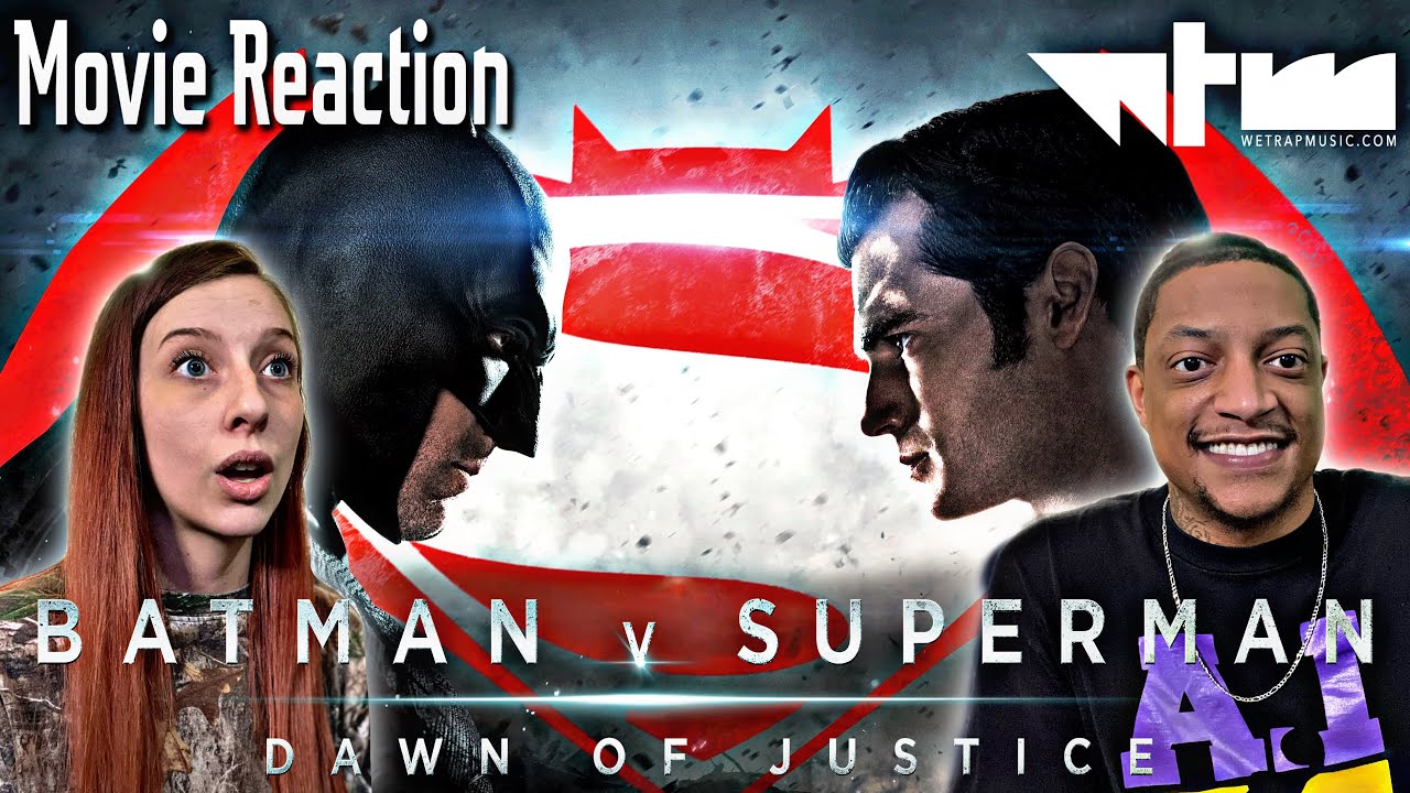 BATMAN VS SUPERMAN | Dawn Of Justice | Movie Reaction | Her First Time Watching