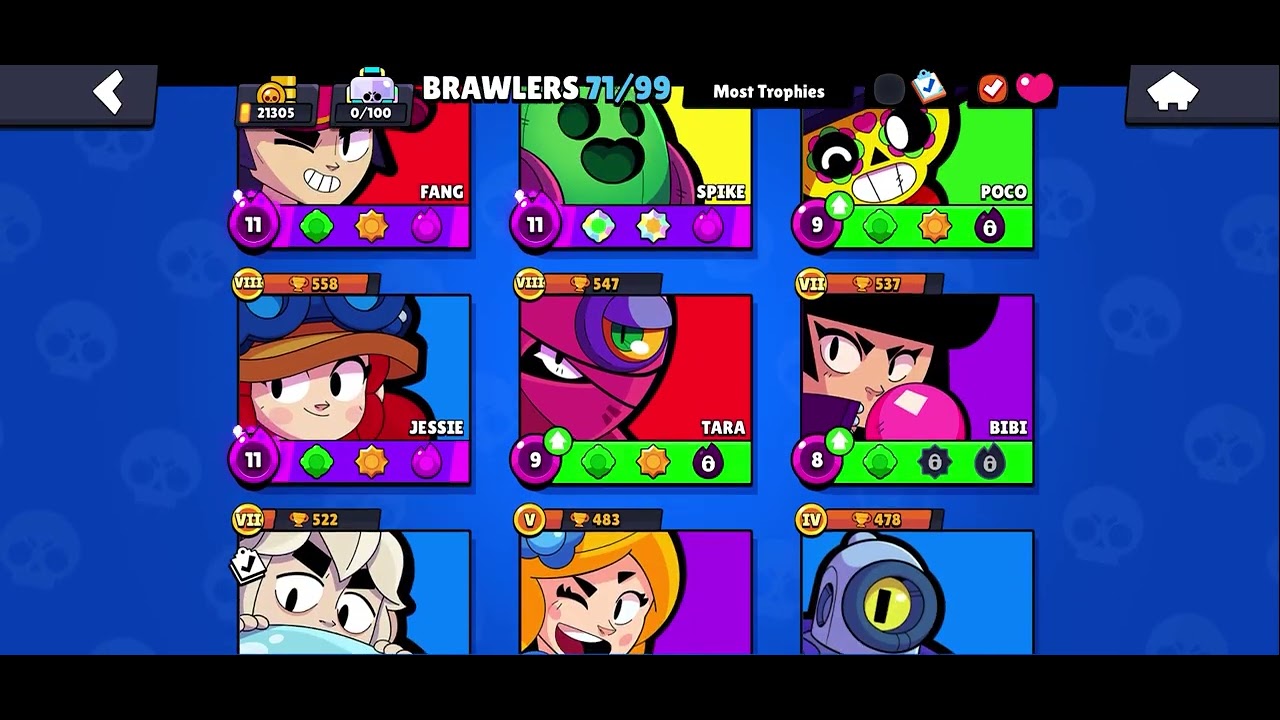 Just a few games #brawlstars 