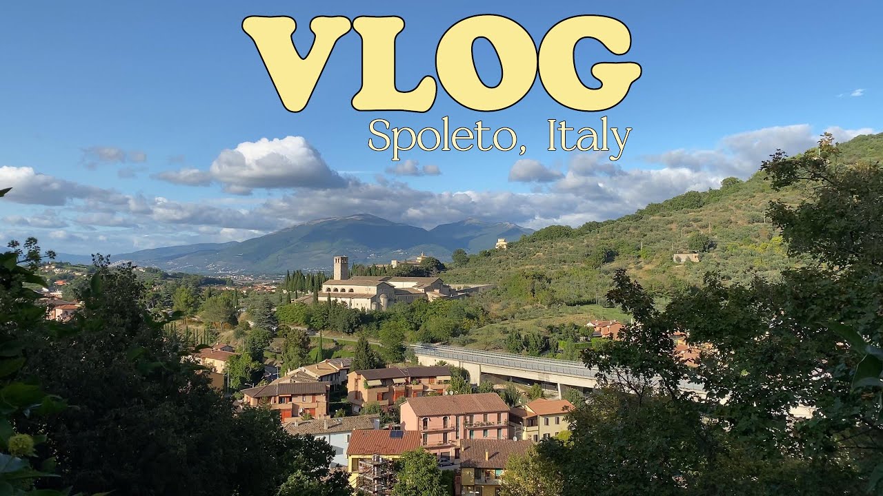 final de semana com novidades e surpresas em Spoleto na Itália | app incrível, doces e concerto