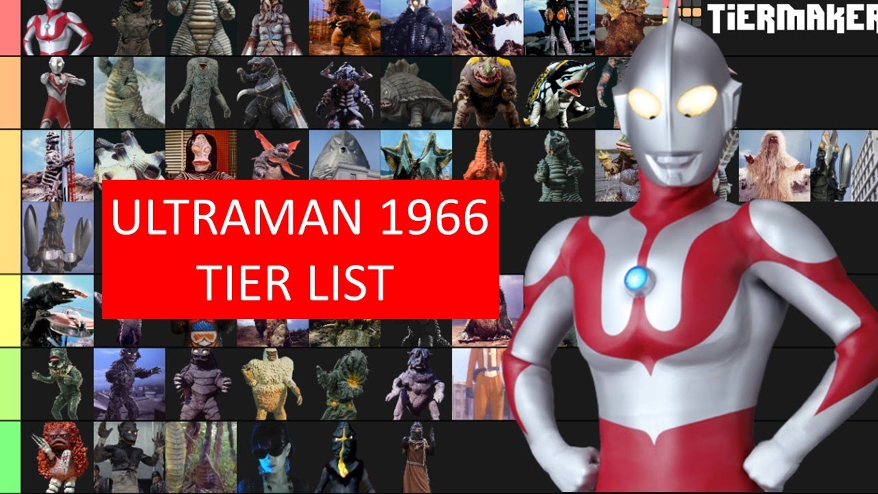 RANKING ULTRAMAN 1966 MONSTERS & ALIENS TIER LIST