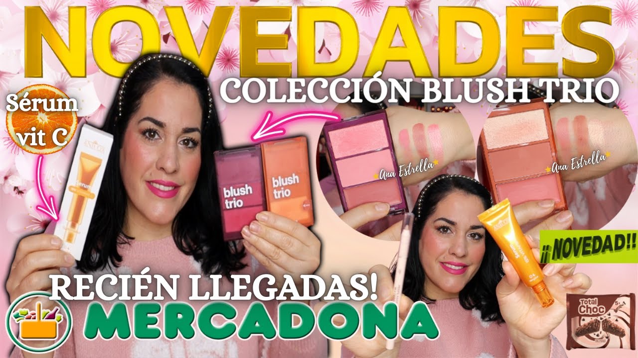 🔥HOY SÁBADO 31 ENERO🔥NOVEDADES MERCADONA PALETAS TRIO,NUEVO SÉRUM VITAMINA C🍊,PERFILADOR OJOS NUEVO