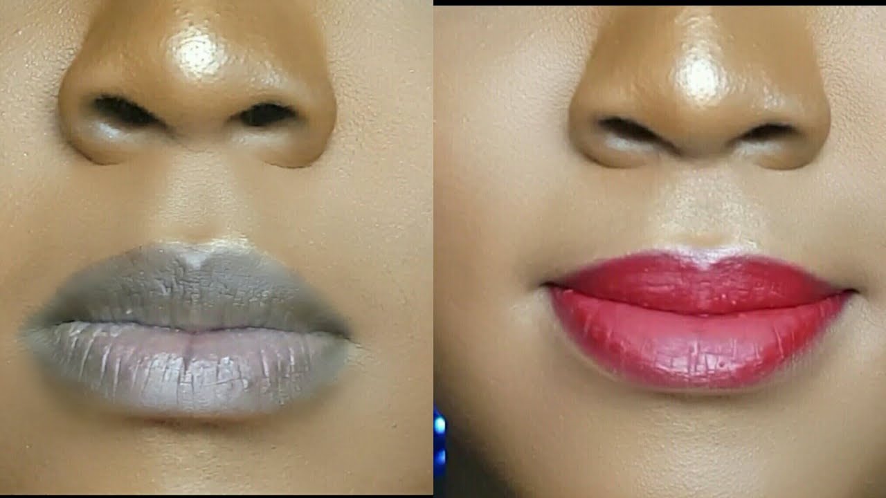MAKE ANY LIPSTICK POP ON DARK LIPS  ~ DARK LIPS HACK