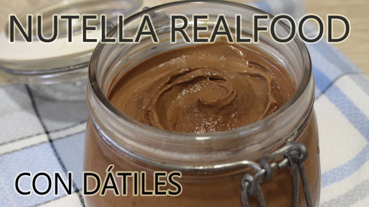 NUTELLA CASERA SIN AZÚCAR