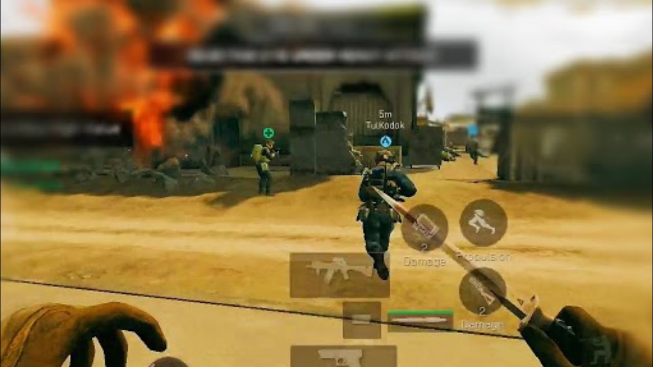 DELTA FORCE MOBILE FIRST GAMEPLAY, HARD MATCH UNEXPECTED VICTORY.