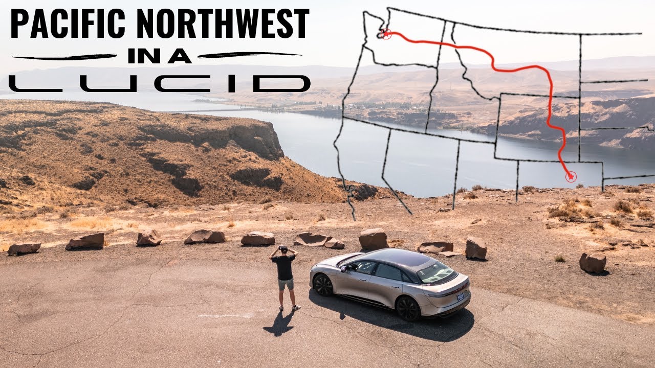 Car Camping My Way From Denver to Seattle in the Lucid Air Grand Touring!