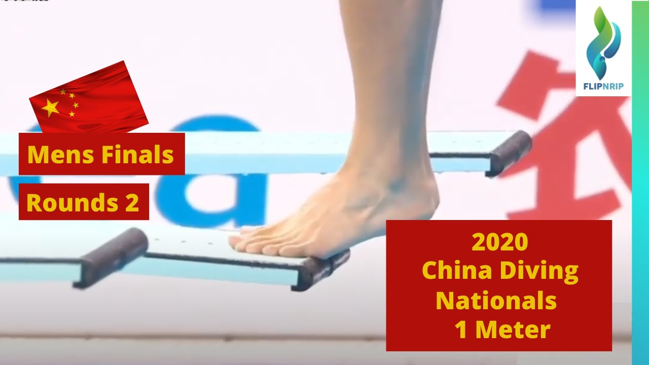 2020 China Diving Nationals - Men 1 Meter Springboard Diving - Round 2