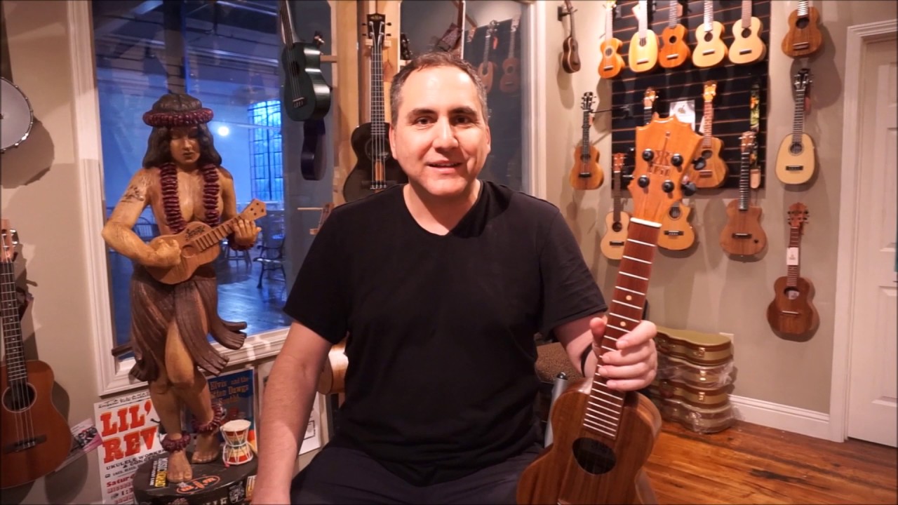 KoAloha KCO-02 Solid Acacia Super Concert Ukulele Demo by UKE Republic