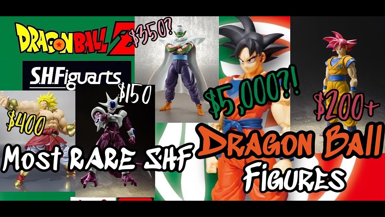 The Most RARE & Expensive SH Figuarts DRAGON BALL Z Action Figures