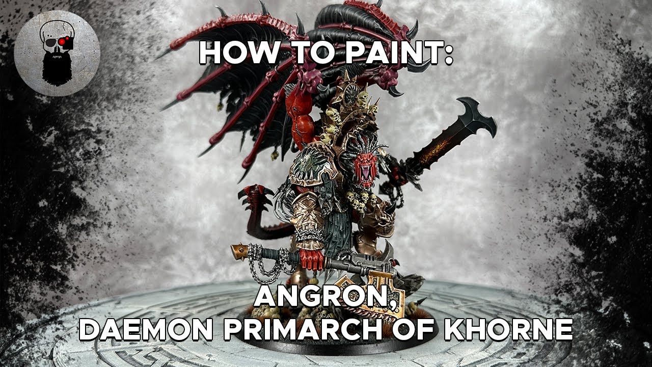Contrast+ How to Paint: Angron, Daemon Primarch of Khorne