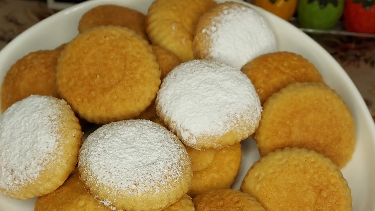 معمول العيد بالطحين المعمول السعودي الفاخر جدااا جداا ناعم و بيدوب مع كل ملاحظات نجاحه من مطبخ خلود