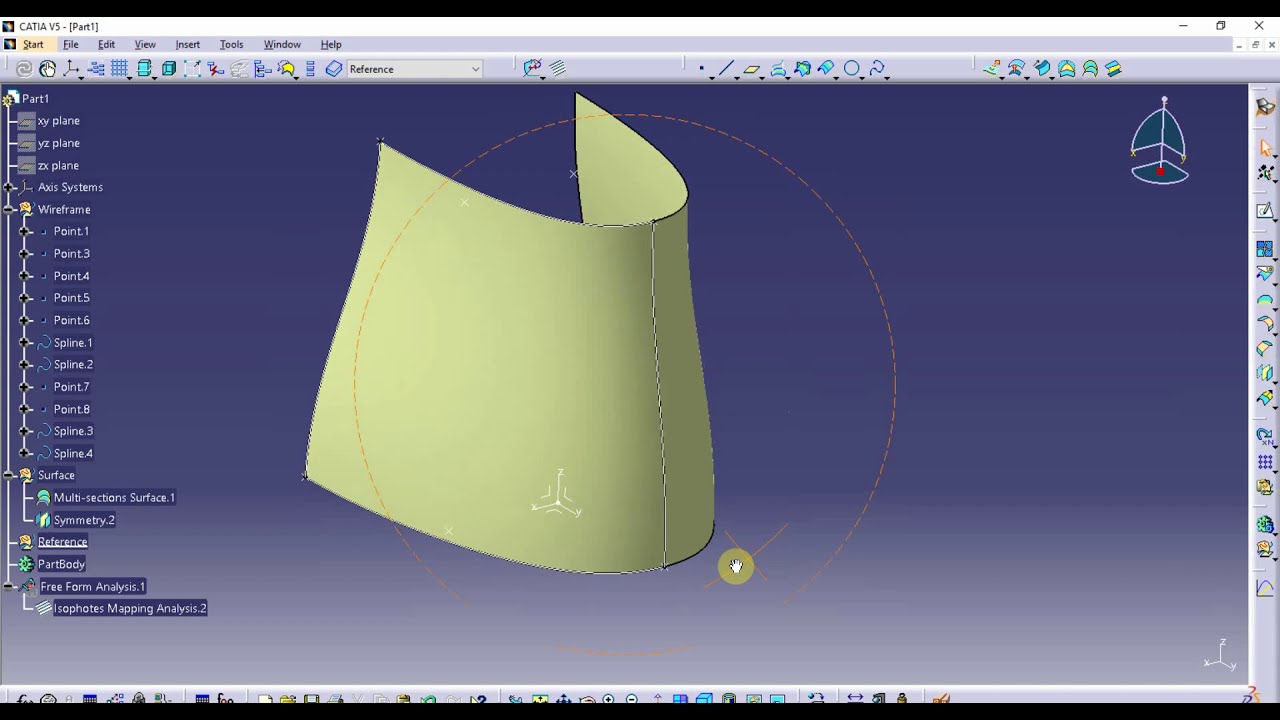 CATIA Surface Modeling: Seam Continuity, Second Look