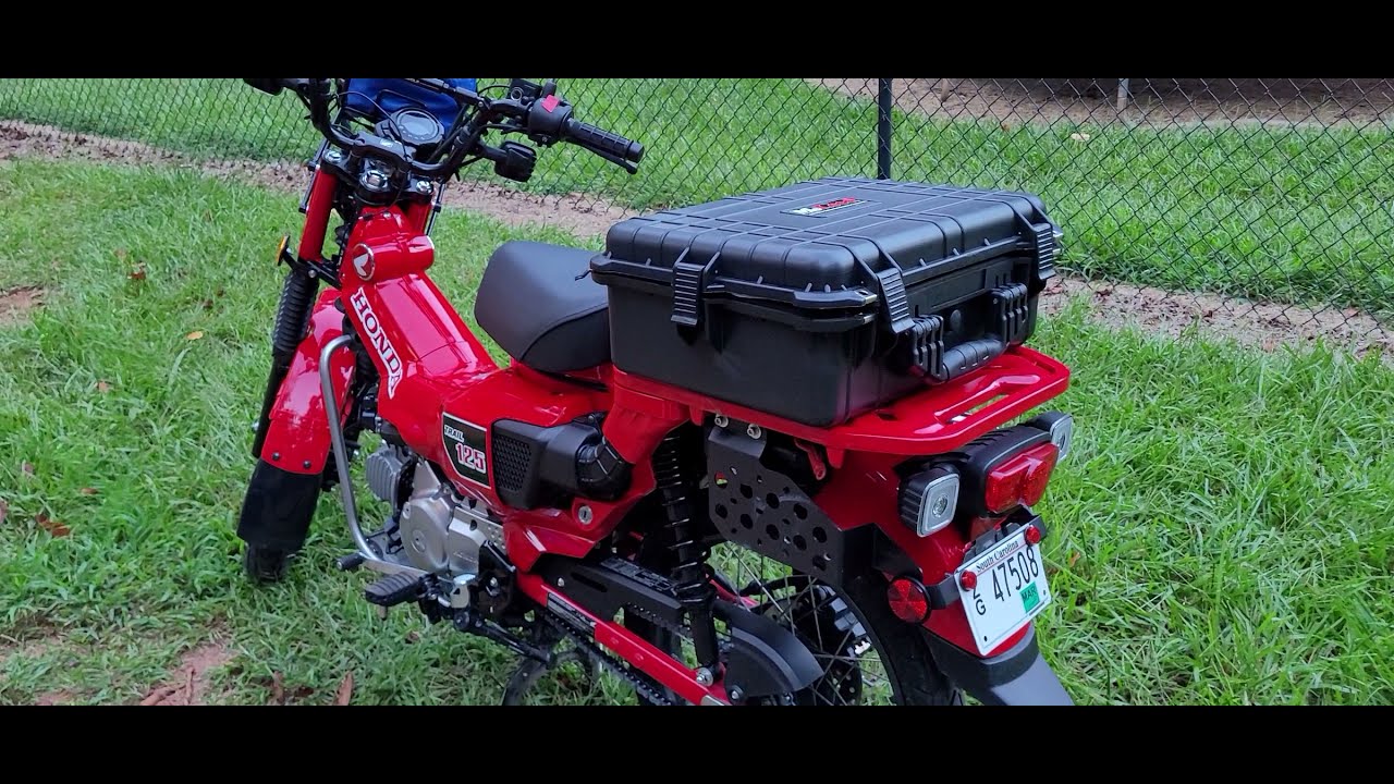 Удобные и простые аксессуары для Honda CT125