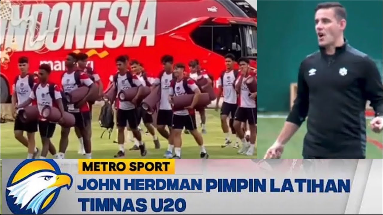 🔴LATIHAN PERDANA JOHN HERDMAN BERSAMA TIMNAS U20 HARI INI - NOVA ARIANTO SELEKSI GARUDA MUDA