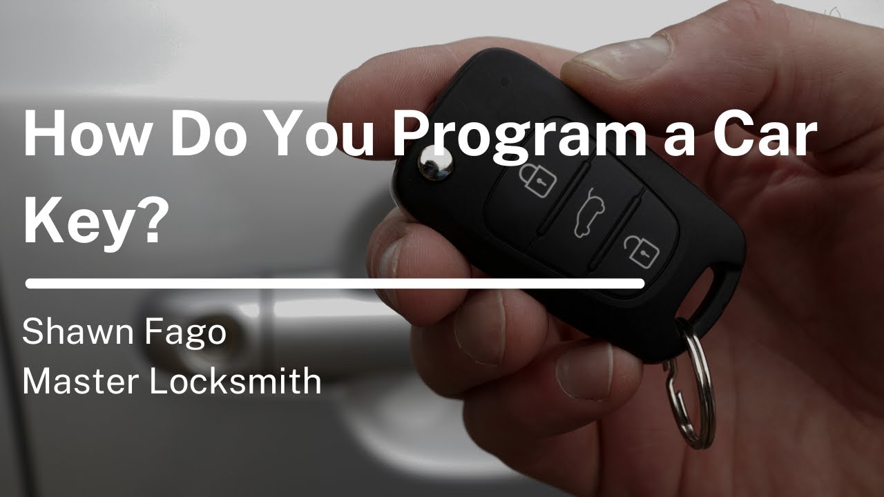 How Do You Program a Car Key?