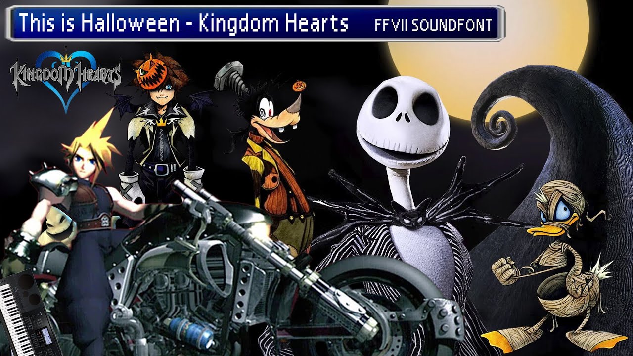 This is Halloween - Kingdom Hearts (Final Fantasy 7 soundfont)