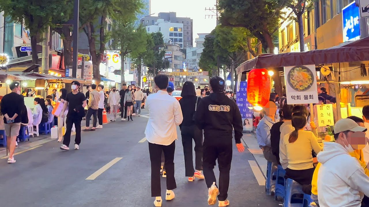 4K KOREA | Seoul Evening Walking | Gwangjang Market to Ikseondong | Apr.2022