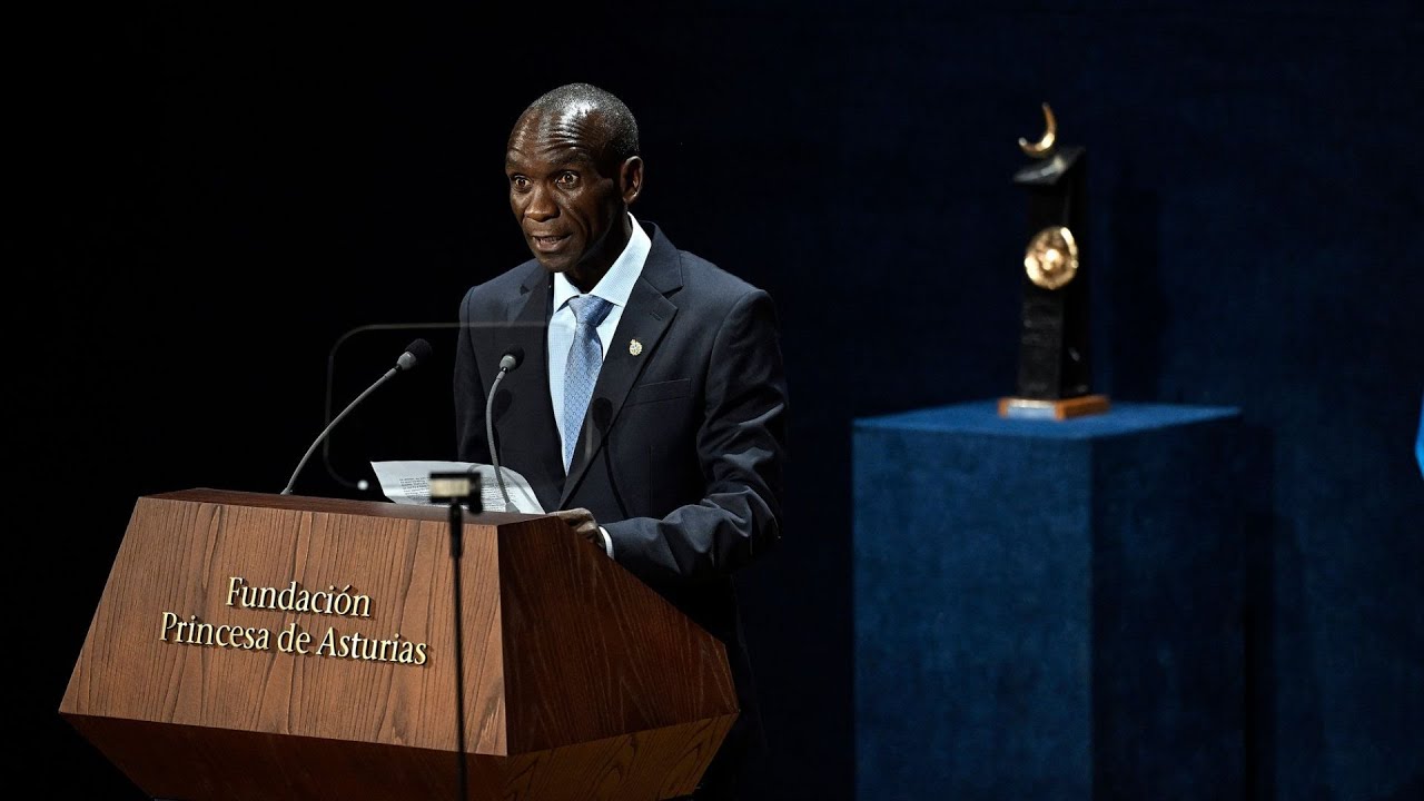 Discurso de Eliud Kipchoge / Speech by Eliud Kipchoge