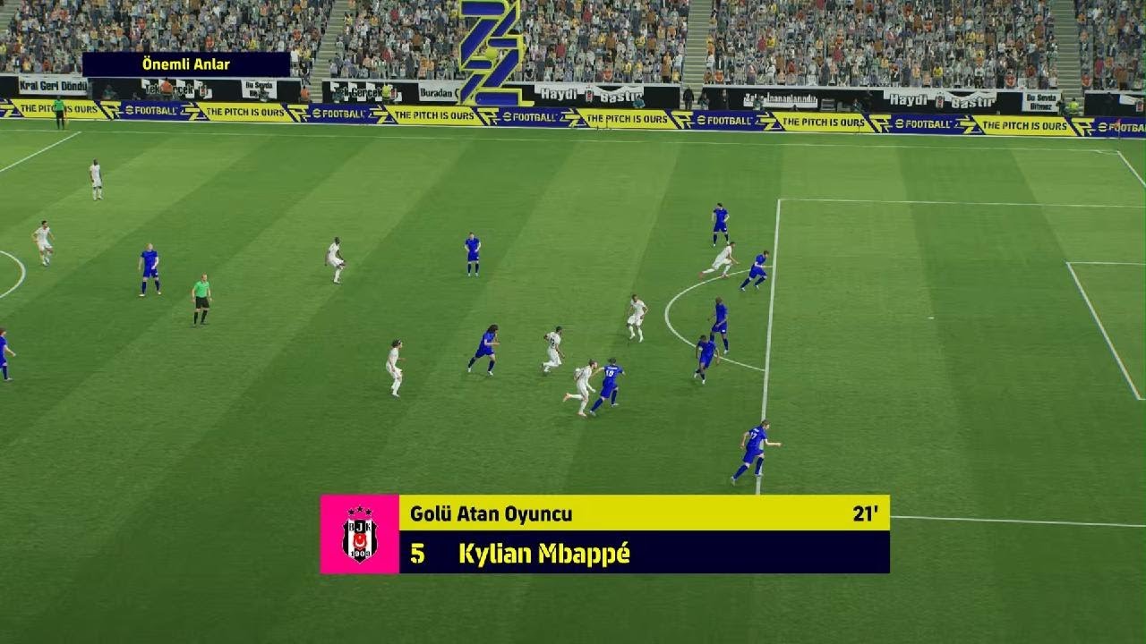 Pes-tunalı ile maçım güzel goller güzel galibiyet