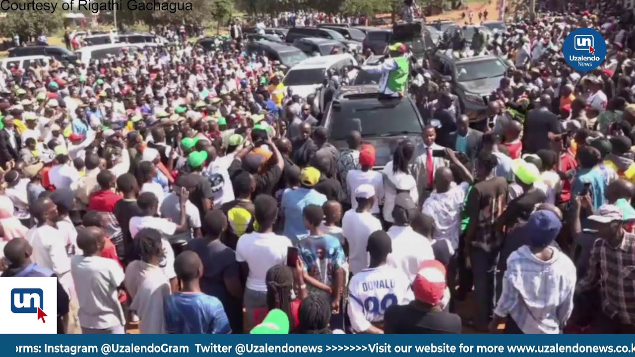 LIVE: Gachagua, Kalonzo, Wamalwa, Muturi in Gatanga for Public Engagement.