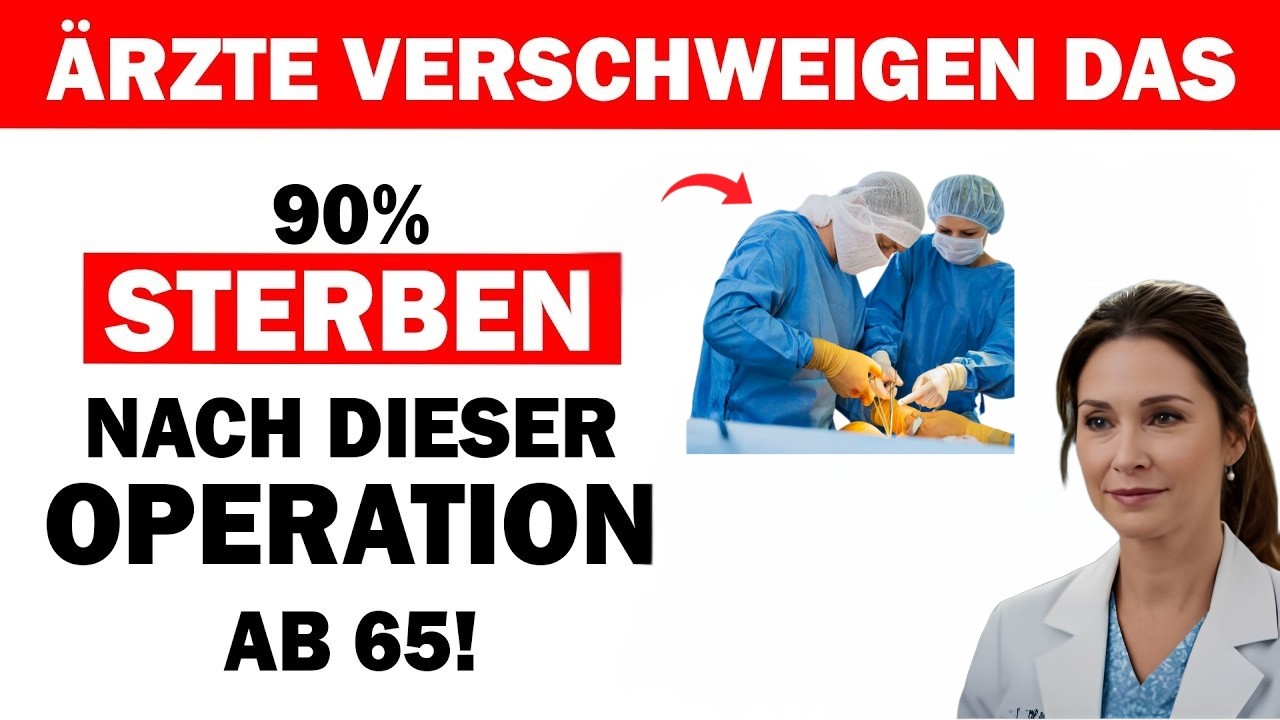 &Uuml;ber 65, Diese 5 OPs mit bis zu 90% Sterblichkeitsrate   Chirurg packt aus!